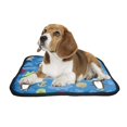 thumbnail image 2 of PKQWTM Beautiful Sea Pet Dog Cat Bed Pee Pads Mat Cushion Potty Dogsblankets Crate Bed Kennel 28x36 inch, 2 of 3