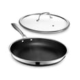 thumbnail image 2 of HexClad Tempered Glass Lid, 12-Inch Designed for HexClad Hybrid Cookware, Steam Vented, Dishwasher Safe, 2 of 5