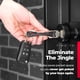 thumbnail image 3 of Llavero KEY SMART, organizador compacto de fibra de carbono rojo, 14 llaves, 3 of 8