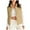 Khaki, variant on Hueook Winter Vest for Women Lightweight Warm Winter Coats Polar Soft Vests Outerwear with Zip Up Pockets Sleeveless Jacket for Winter 50% Off Clearance