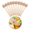 thumbnail image 5 of 10Pcs Honey Dipper Sticks, Wooden Honeycomb Stick, Stirrer Stick for 10cm, 5 of 8