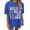 Blue, variant on Womens Athletic Tops Womens Shirts Casual Women Compression Long Sleeve Shirt Loose Work Tops Women Long Sleeve Tee Shirt Women's Layering Tees Med Shirts Compression Hike Green L