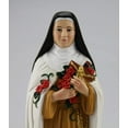 thumbnail image 2 of St. Therese of Lisieux Catholic Religious Resin Colored 8 Inch Statue Figurine, 2 of 7