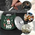 thumbnail image 4 of Yayeee Ashtray with Lid for Cigarette Smokeless Stainless Steel Home Ash Holder, Christmas Dog, 4 of 7