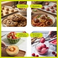 thumbnail image 2 of Gourmet Club Stainless Steel Cookie Scoop 1.5 Tbsp – Multipurpose Portion Scoop for Cookies, Ice Cream, Meatballs & Melon Balls, Quick-Release, Dishwasher Safe, 2 of 6