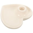 thumbnail image 4 of OUNONA Heart-Shaped Candle Tray and Incense Holder Decorative Candlestick for Home Decor and Office Use, 4 of 8
