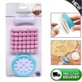 thumbnail image 1 of Alphabet Letter Number Cookie Press Stamp Embosser Cutter Fondant Mould Cake Baking Molds Tools Round Cutter Stencil Cookies, 1 of 2