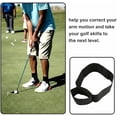thumbnail image 6 of Golf Swing Arm Connection Band, 32x3.2in Elastic Nylon Training Aid for Posture Correction and Swing Accuracy, Golf Equipment for Beginners (K), 6 of 8
