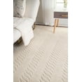 thumbnail image 4 of nuLOOM Hand Woven Lundberg Area Rug, 8' 6" x 11' 6", Ivory, 4 of 4