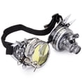 thumbnail image 2 of SAYFUT Vintage Steampunk Goggles Rave Glasses with Double Ocular Loupe Vintage Welding PuSAYFUT Gothic Glasses, 2 of 7