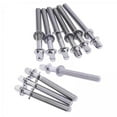 thumbnail image 1 of 2 X 10 Tornillos Tensores De Tambor Resistentes Para Reparación De Caja De Tambor De 5 Mm X 40 Mm., 1 of 8
