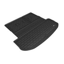 3D MAXpider Custom Fit Kagu Cross Fold Cargo Liner (Black) Compatible with Hyundai Palisade 2020-2025- Behind 2nd Row Cargo Liner