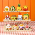 thumbnail image 4 of Fast Food Collection Micro Building Blocks - Mini Food Brick Sets for Kids and Adults, Creative DIY Home & Office Decor Toy, 3D Food Model Puzzle Kit(Happy Pineapple, 216 Pcs), 4 of 6