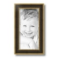 thumbnail image 2 of ArtToFrames 6" x 12" Black Panel With Gold Lip Picture Frame, 6x12 inch Multi Wood Poster Frame (WOM-5092),  Pack, 2 of 7