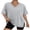 Gray, variant on SOMER Womens Tops Short Sleeve Blouse Summer Casual T Shirts Fashion Workout Beach Vacation Gym Clothes Oversized Basic Tee