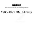 thumbnail image 2 of Transit Auto Rear Brake Drum Shoes and Spring Kit for Car 1985-1991 GMC Jimmy K8N-100275, 2 of 11