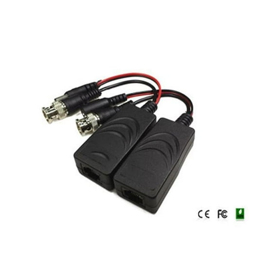 1 Channel HD Passive Video-Power Balun Transmitter & Receiver