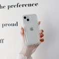thumbnail image 4 of Case for iPhone 11, Clear Soft [Back & Edge Airbag Shock-Absorbing] Non-Yellowing Crystal TPU Silicone Shockproof Bumper Phone Cover Slim Candy Colors Transparent Phone Shell for Women - White, 4 of 15