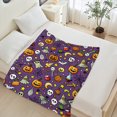 thumbnail image 5 of Halloween Throw Blanket 30" x 40" - Soft Flannel Blanket, Cozy Plush for Couch, Sofa & Bed, Fall Winter Decor, for Kids & Adults, 5 of 5