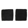 thumbnail image 2 of 1 Paire de Couvre-Réservoir Universels Noirs pour Voiture (RACING), 2 of 6
