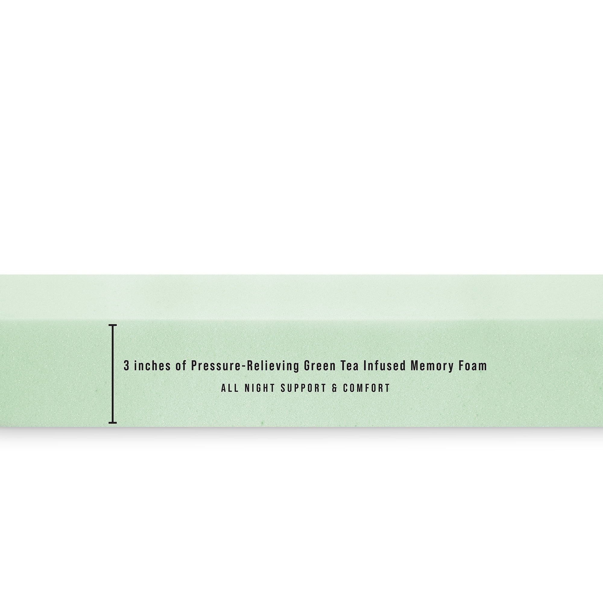 3in Memory Foam Mattress Topper, Premium Cooling, Pressure Relief & Breathable Comfort Bed Topper, California King Size