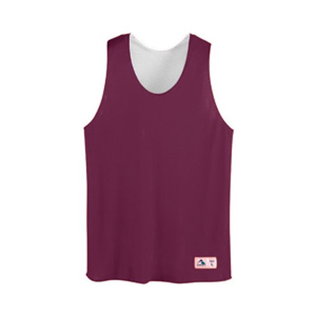 AS197 CAMISETA DE MALLA REVERSIBLE AG GRANATE/ BLANCO 2XL Nave de descenso de Augusta AS197