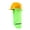 Fluorescent green, variant on Sun Protective Helmet Sunshade Comfortable Neck Guard for Various Head Size with Reflective Stripes for Safety Hard Hat