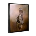 thumbnail image 3 of Stupell Barred Owl Perched Tree Trunk Nature Animals & Insects Photography Black Floater Framed Art Print Wall Art, 3 of 6