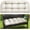 Antique White, variant on Outdoor Bench Cushion, Memory Foam Loveseat Cushion for Patio Furniture Wicker Chair, Settee Porch Swing Seat Cushion, 44 x 19 Inches (Red)