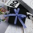 thumbnail image 5 of 147.6Ft Blue and White Gift Wrapping Trim,1Roll Portable Gingham Decoration Accessories for Floral,Picnic,Wedding,Gift Wrapping, 5 of 6