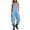 Light Blue, variant on Jewelreauty Women's Overalls Jumpsuits with Pockets Sleeveless Cargo Bibs Linen Loose Summer Casual Long Rompers (XL, Light Blue)