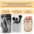 thumbnail image 4 of Pinsel Aufbewahrung Aus Kristall, maquillaje Pinselhalter Stiftbehlter Brstenhalter Kosmetik Organizador Escritorio-decoración (oro) Hy, 4 of 5