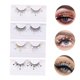 thumbnail image 4 of WEUVEB 4 Pares De Extensiones De Pestañas Con Glitter Y Lentejuelas Para Ojos Más Grandes Y Seductores, 4 of 8