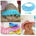 thumbnail image 3 of Adjustable Baby Kids Shampoo Bath Bathing Shower Cap Hat Wash Hair Shield, 3 of 5