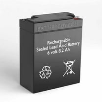 BatteryGuy Werker WKA6-8.2F replacement battery - BatteryGuy brand equivalent (rechargeable)