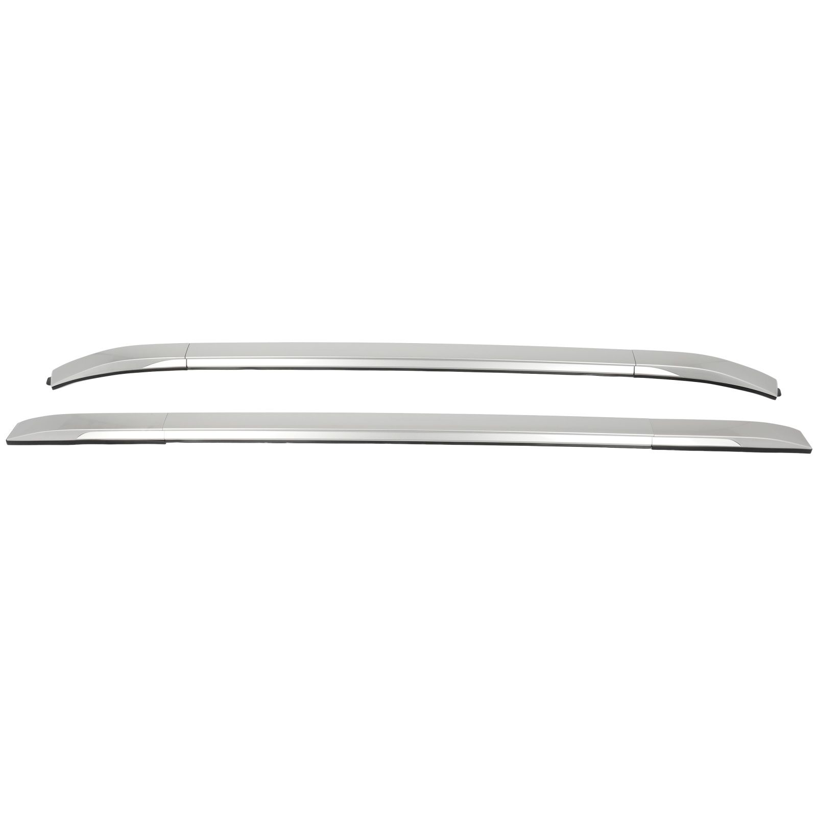 CCIYU Roof Rack Side Rails Silver 165LBS Compatible For Mitsubishi Outlander 2022-2024 Car Top Luggage Carrier Rails