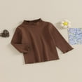 thumbnail image 2 of Toddler Baby Girls Casual Basic Shirts Long Sleeve Fall Tees Tops Clothes, 2 of 7
