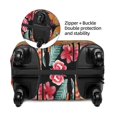 thumbnail image 2 of Yiaed Halloween Flamingos Print Travel Luggage Cover Suitcase Protector Covers Elastic Luggage Anti-scratch(No luggage included）-Large, 2 of 7