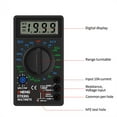thumbnail image 4 of LCD Digital -830B Yellow Voltmeter Ohmmeter Ammeter Multimeter Handheld Tester DT830B AC DC home tester ,High Efficiency, 4 of 7