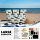 thumbnail image 5 of Fotbe Tractor and Dumper Bolsa de Viaje para Playa - Resistente al Agua, Bolsa Tote de Gran Capacidad y Ligera con 7 Bolsillos para Mujeres y Hombres, 5 of 7