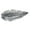 Silver, variant on HANDMADE ECO-FRIENDLY 100% ALUMINUM TRADITIONAL PATTERN BRONZE DECORATIVE TRAYS- 5.51'' x 3.93'' x 0.98'' SIZE, BRONZE COLOR, TRADITIONAL DESIGN, DECORATIVE TRAYS BBH HOMES
