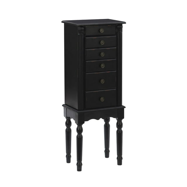 Armoire à Bijoux Yost, Noir