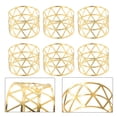 thumbnail image 4 of 6x Iron Napkin Rings Wedding Towel Holder Buckle Dinner Table Party Banquet, 4 of 12