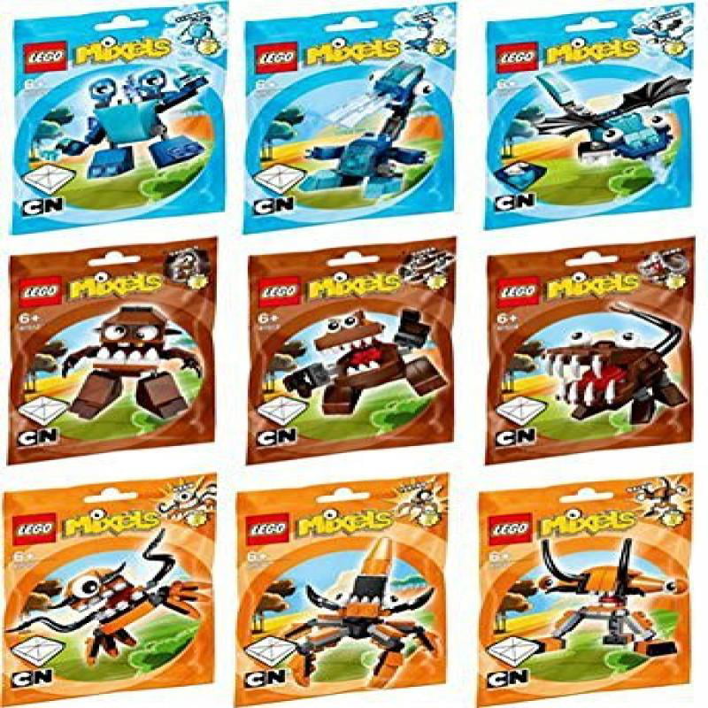 Bølle Springe måske LEGO Mixels Series 2 Complete set of All Figures/Characters - Walmart.com