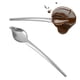 thumbnail image 3 of Cuchara Decorativa De Acero Inoxidable Para Postre, Diseño De Plato De Comida, Largo, Práctica Salud, Cocina, Restaurante, Cafetería L S, 3 of 7