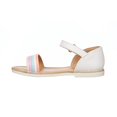 thumbnail image 3 of Sandalia Niñas Slide Moda Verano Blanco Tipo Piel Cómodas blanco 14 Tropicana 005A0L, 3 of 7