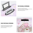 thumbnail image 4 of Kuromi and My Melody Travel Luggage Cover Suitcase Protector Anti Scratch Suitcase Cover Washable Baggage Covers, 4 of 7