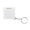 White, variant on Small Steel Tape Measure Featuring Build in Bubble Levels 1 Meter Length Easy to Carry Keychains Designs Auto Retract Mechanism
