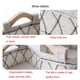 thumbnail image 4 of Organizador de ropa sucia con asas para dormitorio, baño y estantes de armario Cestas de almacenamiento rectangulares de fieltro, 4 of 8