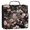 Watercolor Opossum Pattern, variant on Water-Resistant 3-Ring Binder Organizer with Multiple Pockets Zipper Binder Bag for Office Watercolor Opossum Pattern